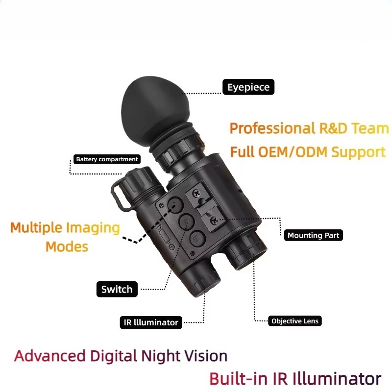 Infrared Digital Night Vision  - Night Vision Scope 4X Digital recension och pris