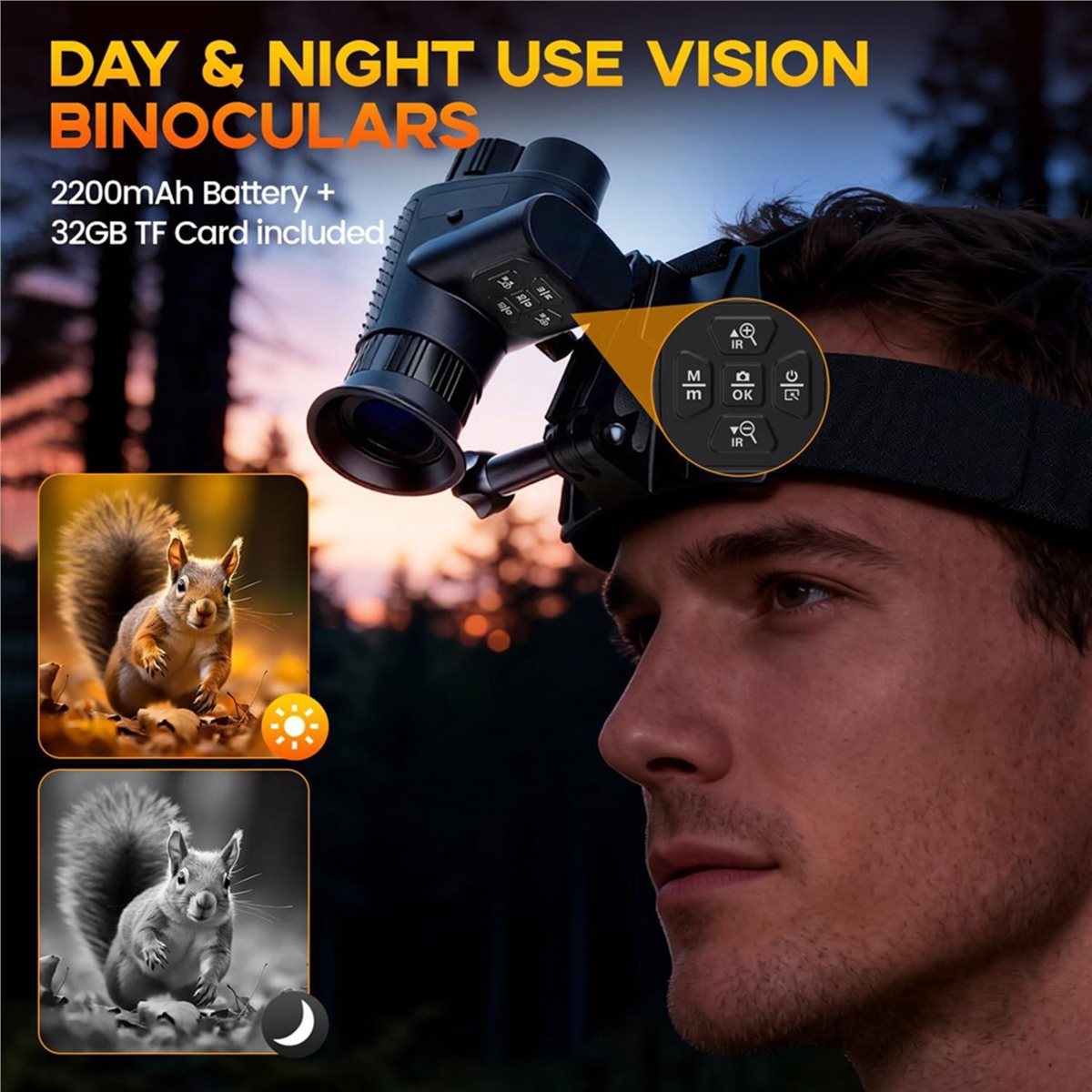 New Electronics 4K Night Visio - Night Vision Monocular 8X recension och pris
