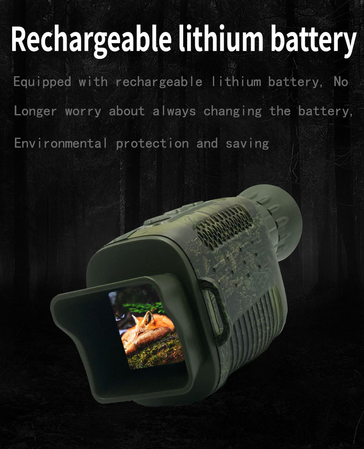 Camping Non Thermal Imager Inf - Night Vision Monocular 1080P recension och pris
