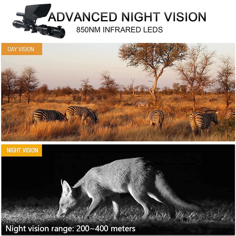 Hunting Riflescope Night Visio - Night Vision Rifle Scope Ir 850Nm recension och pris