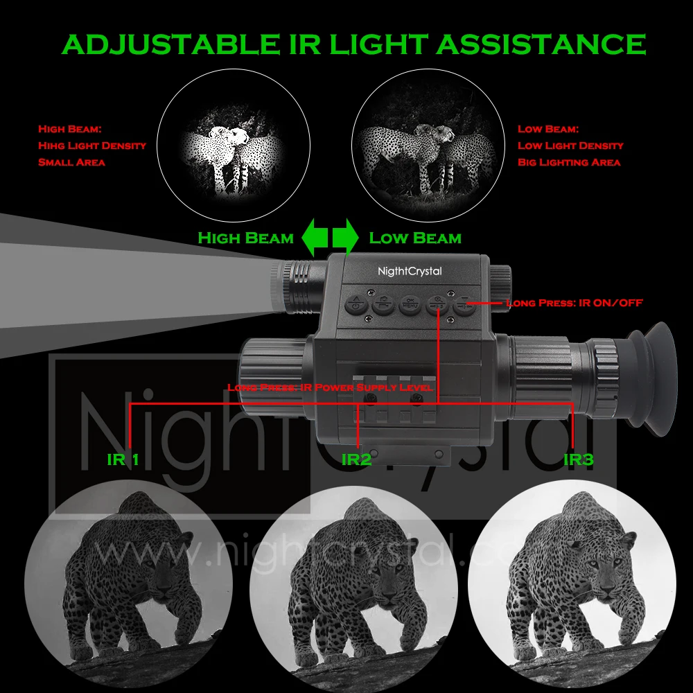 Megaorei M5 Night Vision Rifle - Night Vision Rifle Scope Ir 850Nm recension och pris
