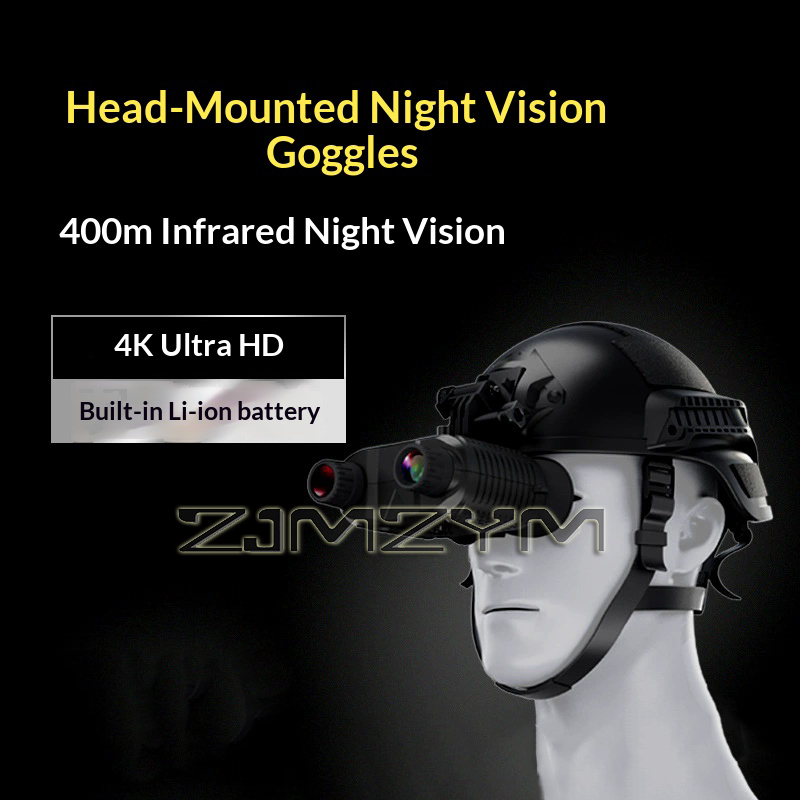 Infrared Thermal Binoculars He - Night Vision Goggles Head Mounted recension och pris